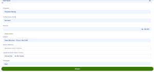 Penjualan Usaha Dagang
