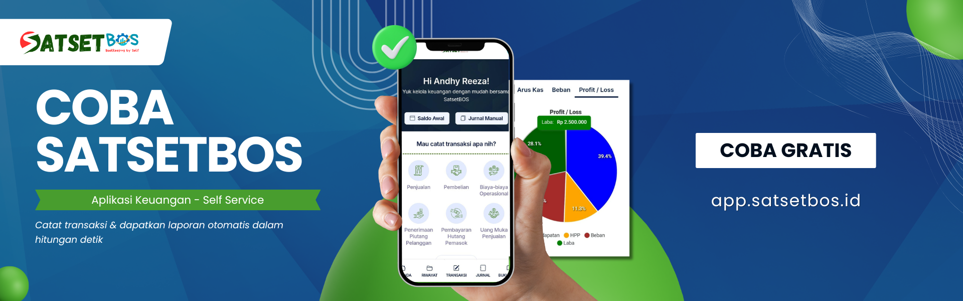 SIMULASI PENGINPUTAN TRANSAKSI USAHA BAKERY DI SATSETBOS