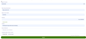 biaya listik & air kandang