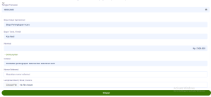 biaya perlengkapan acara