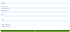 listik, air, gas F & B