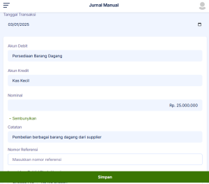 pembelian barang dagang