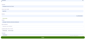 pendapatan jasa tour