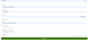 pendapatan sewa apart